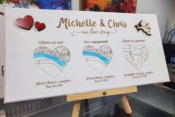 Love Story Canvas